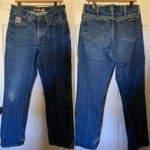 Cinch WRX flame resistant jeans.